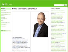 Tablet Screenshot of jariihonen.fi